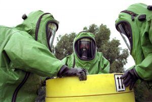 proper chemical disposal